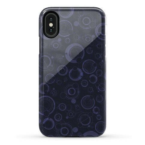 Gallifreyan Text Pattern Phone Case